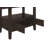 Damian Rectangular Counter Height Table With Butterfly Leaf Cappuccino