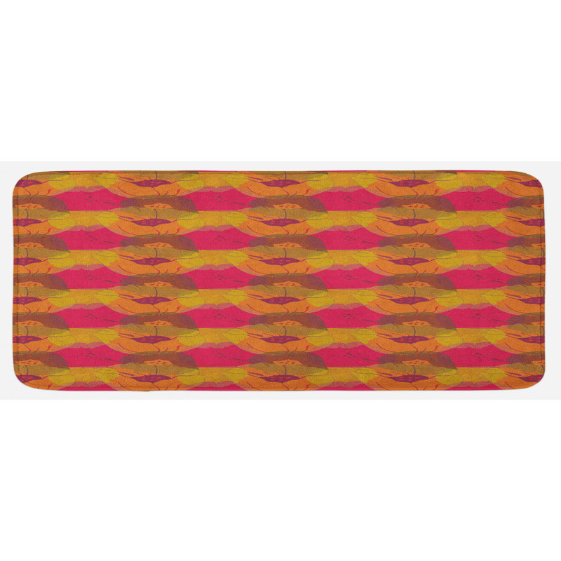 Tapis de cuisine vibrant