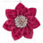  3D Flower Throw Pillow Round Pillow Cushion-1991901965