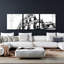 «Icon Architecture I» par Ethan Harper, art mural en verre acrylique, ensemble de 3 pièces, 72 po x 24 po-101578627
