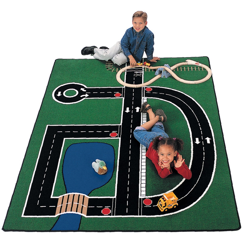 Tapis vert touffeté de qualité supérieure, Rectangle 5 pi 10 po x 8 pi 4 po