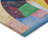 Machine Washable Indoor/Outdoor Xhevrie Blue Rug-243387757