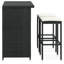 Ensemble bistro rectangulaire pour 2 personnes avec coussins-1313400874
