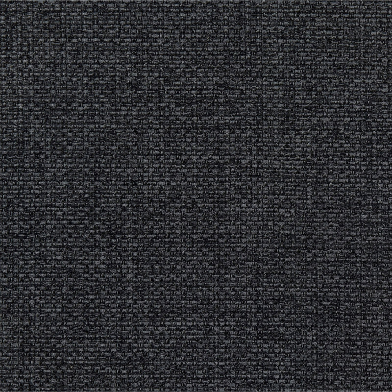 Banc d'appoint rembourré DelSur, H 18,25 po x L 54,25 po x P 20 po, Gris anthracite, Gris anthracite