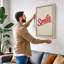 Smile Typography - Wrapped Canvas-1124713771-1124713773