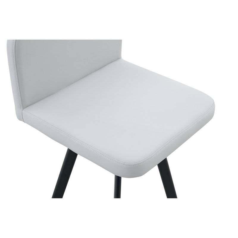Ensemble de table de salle à manger compacte avec rangement, panneau de fibres à densité moyenne et fabrication en métal
