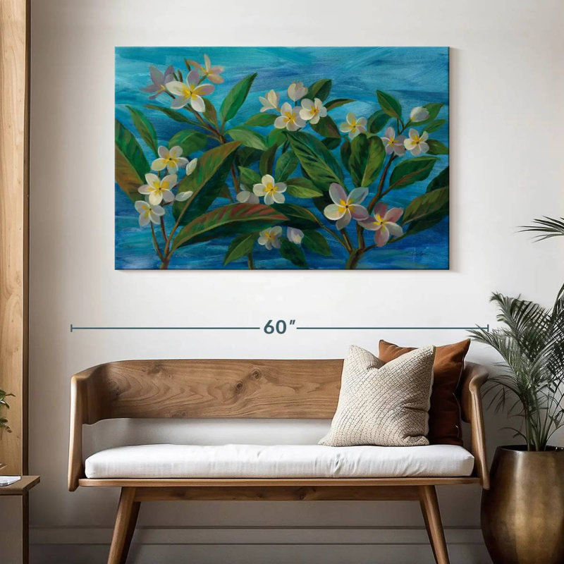 Harumer Plumeria Oceanside, H 32 po x l 48 po