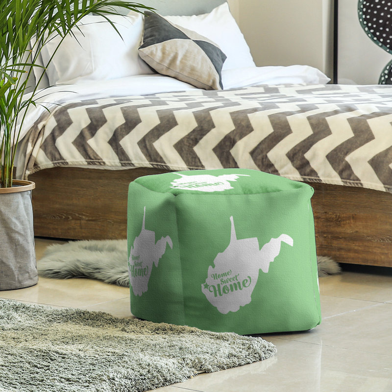 Repose-pieds à cubes huntington the home, Vert