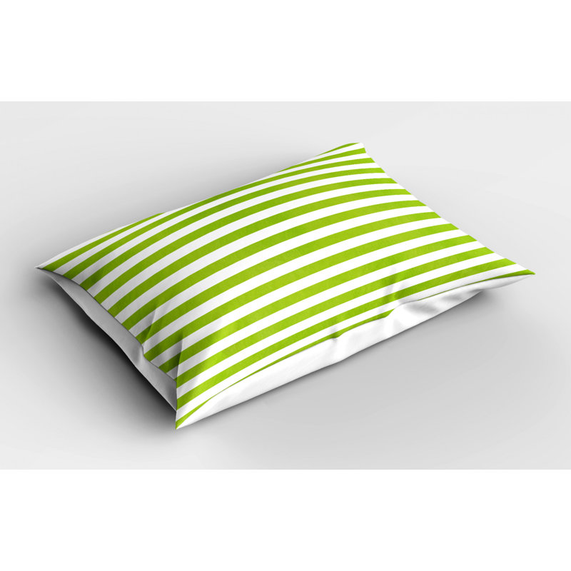 Polyester Striped Sham Set, Twin
