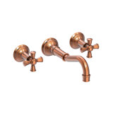Jacobean Wall Mount Bathroom Faucet