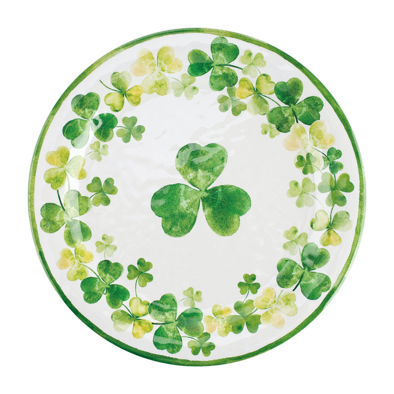 Shamrocks, 11" Plate S6