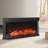 Winston Porter 3-Sided Glass 36 Inch Fireplace With 12 Colors