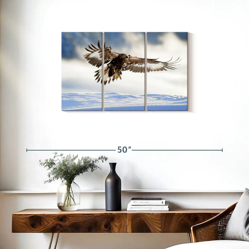 Brampt Norwegian Golden Eagle, 20" H x 33" W