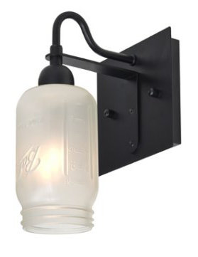 Anerinda Armed Sconce, White Frost