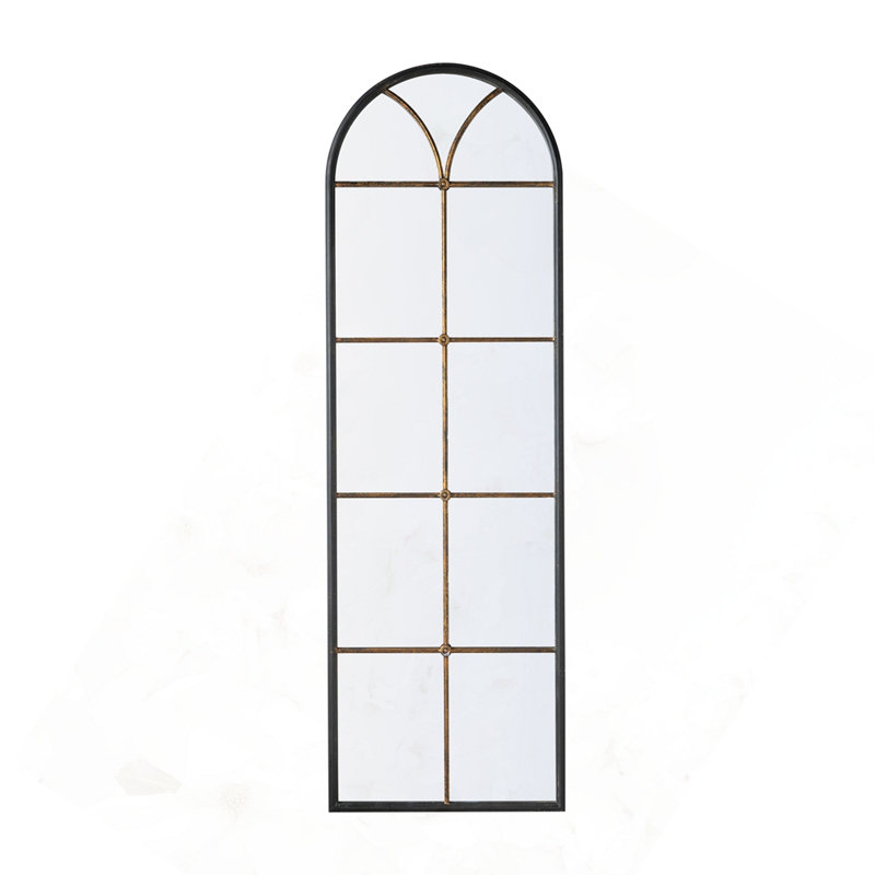 23.5X74.5" Arched Floor Mirror