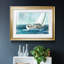 Voile côtière - peinture encadrée-16131015-16131020