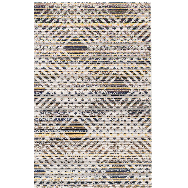 Alayiah 300 Performance Geometric Indoor/Outdoor Area Rug, Rectangle 5'1" x 7'6"