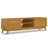 Lennon 72"W Solid Wood Mid-Century Modern Low TV Stand for TVs up to 80" with 2 Sliding Doors and Adjustable Shelf-109702814