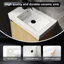 Meuble-lavabo mural 20 po avec lavabo en céramique
