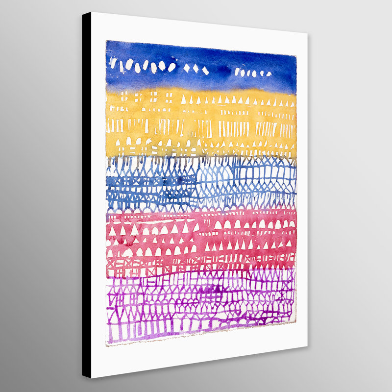 Strawberry by Paul Klee - Wrapped Canvas Print, 117cm H x 81cm W x 5cm D