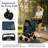 Foldable Pet Stroller-130415738