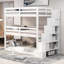 Lit superposé simple avec rangement Evannah