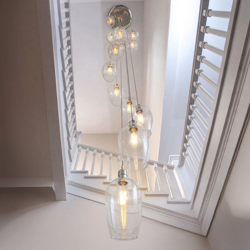 Alans 13 - Light Chandelier, Nickel