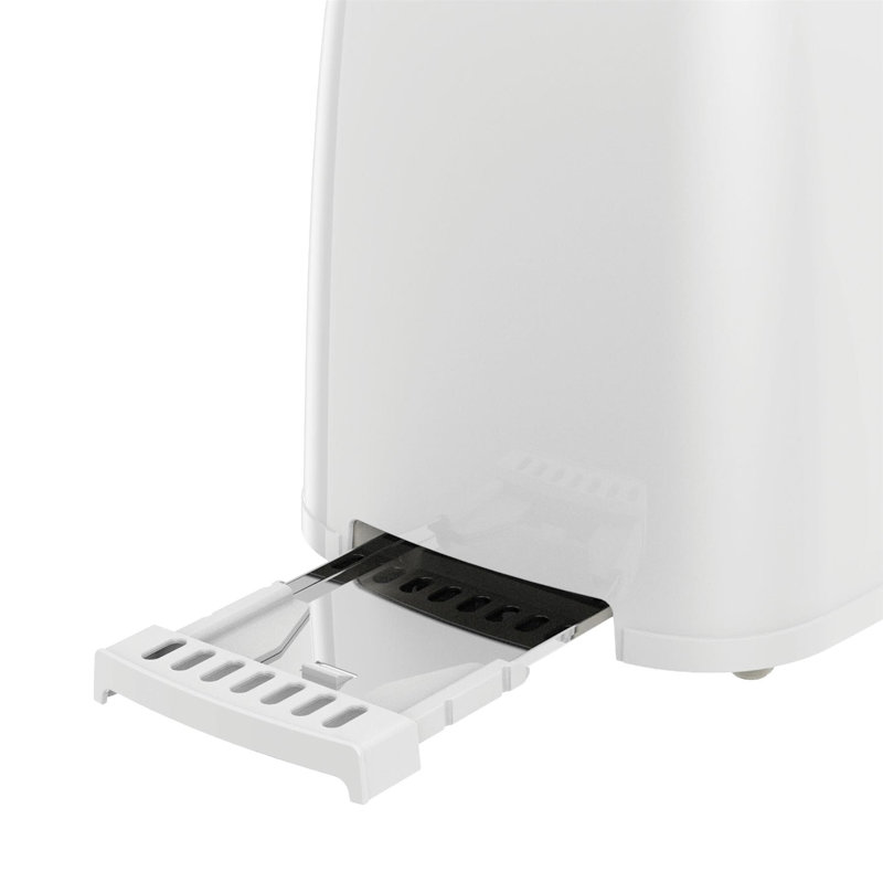 Igenix 2 Slice Toaster Black, White