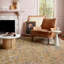 Tapis oriental ivoire / brun de févas-673061389