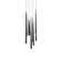 Cascade 9 - Light Dimmable LED Tiered Chandelier