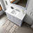 Single Bath Vanity with Quartz Top
