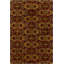 Rupec Brown/Red Abstract Area Rug-12270465
