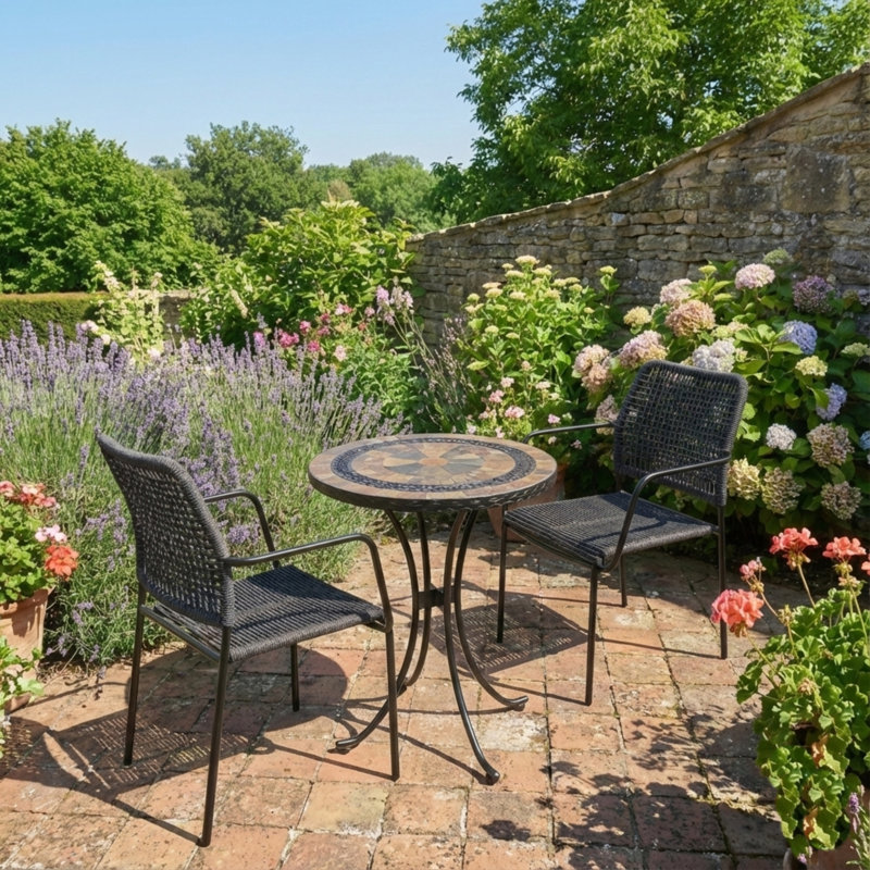 2 - Person Patio Dining Set with Round Table