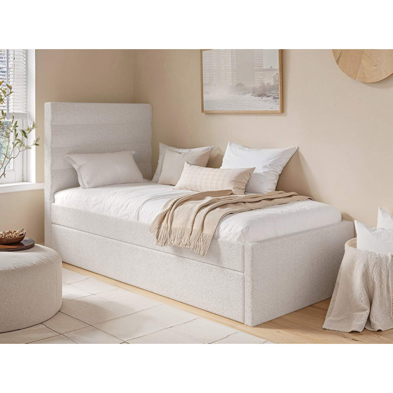 Upholstered Daybed, Beige