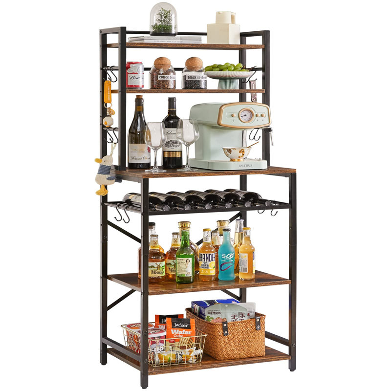 Avontay 58cm W Metal Shelving Unit