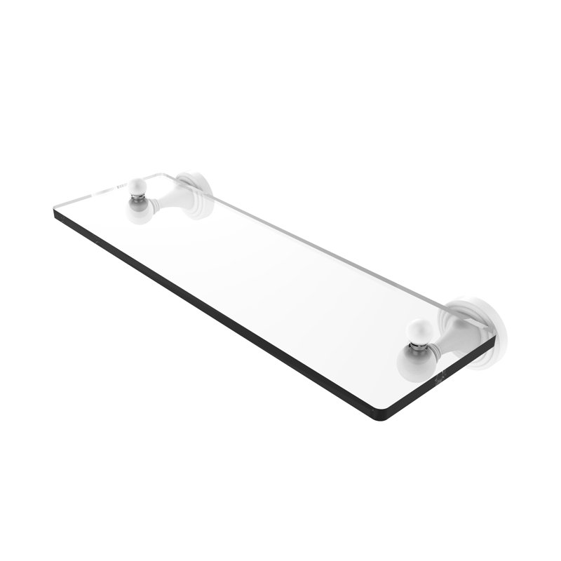 Tablette murale Godin, Blanc mat, 22 po