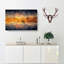 A Boat At Sunset In Abstract - Wrapped Canvas-55300132
