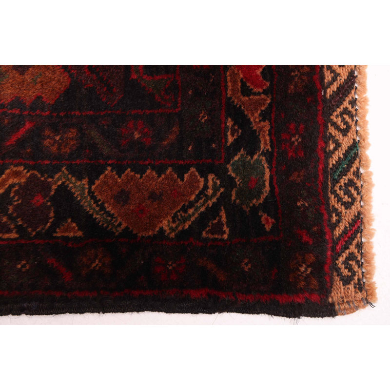 Tapis brun clair Teimani 3 pi 11 po x 6 pi 8 po