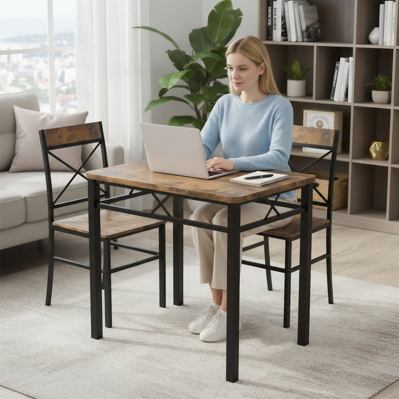 Ensemble de table et chaises de salle à manger pour six personnes