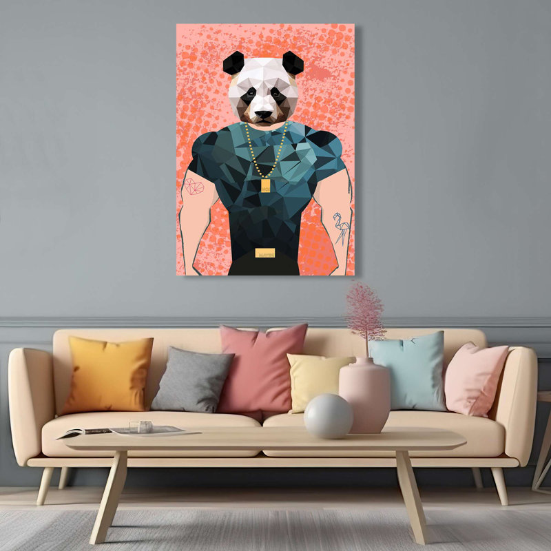 Gentle Bouncer by Matt Spencer - Wrapped Canvas Print, 70cm H x 50cm W x 4cm D