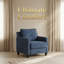 Chaise en chenille Horatio - Élégance intemporelle et confort moelleux pour votre sanctuaire-400456491