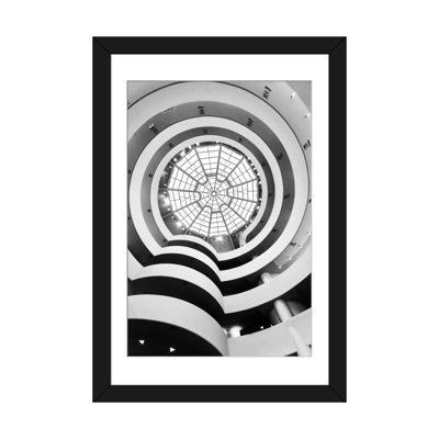 « main main ciel, solomon r. guggenheim musée, new york city, new york, usa », reproduction de photo sur toile tendue