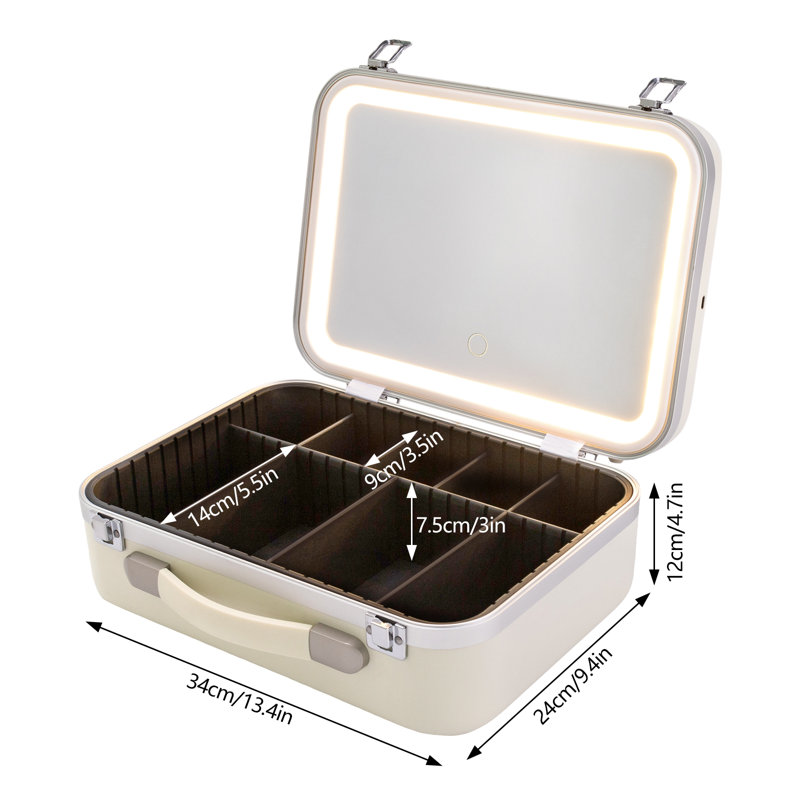 Organisateur de maquillage Daffron, Crème