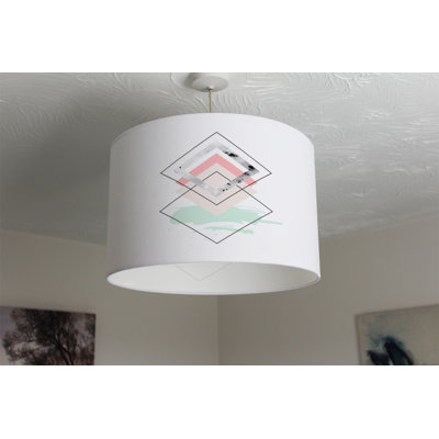 Cotton Drum Lamp Shade ( Uno )