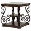 Table de bout Bianca Merlot