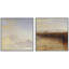Ensemble de 2 pièces de nuages, ciel et rivière-123400166-123400170