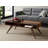 Hartline Coffee Table, Burgundy