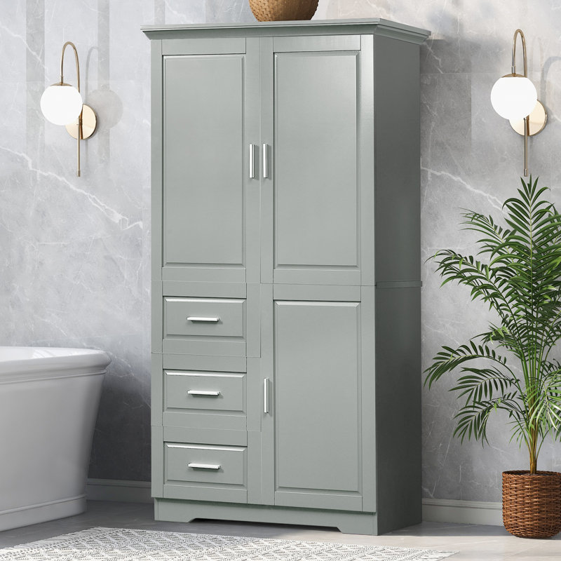 Single Storage Cabinet ( 62.2'' H x 32.6'' W x 19.6'' D)