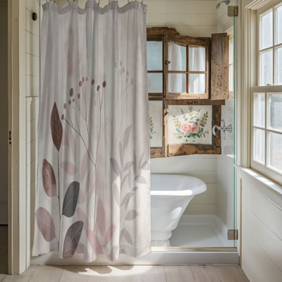 Rideau de douche 1 pièce Soft Soft Floral