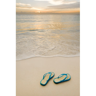 Sandals on Beach by Cap53